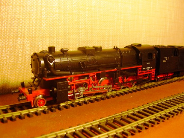 Modelová železnice  BR52